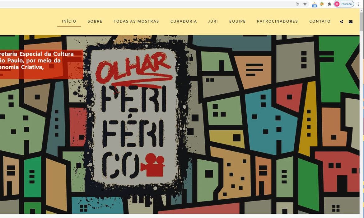 Festival de Cinema Olhar Periférico começa nesta segunda-feira (2)