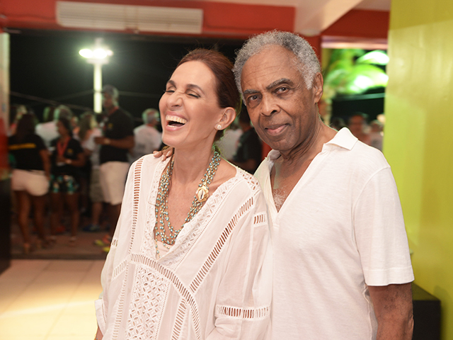 Flora e Gilberto Gil promovem tradicional almoço carnavalesco