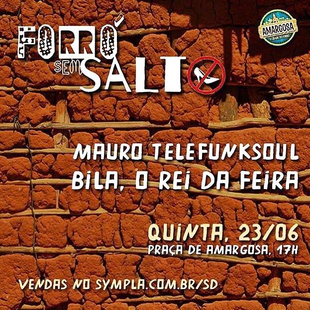 Forró Sem Salto: evento fun no São João de Amargosa