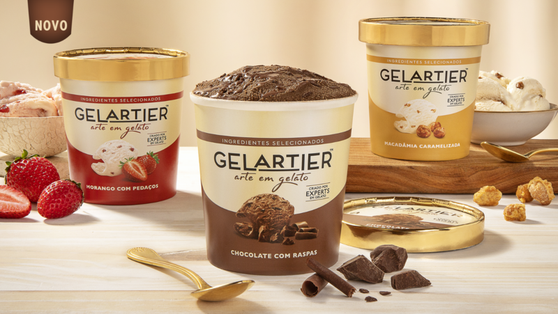 Gelartier: Unilever lança nova marca de gelatos no Brasil