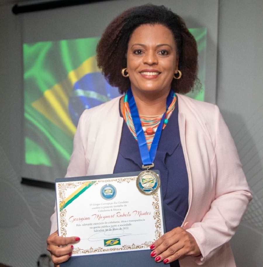 Georgina Maynart e equipe do Bahia Rural são homenageados com medalha de Cidadania e Ética