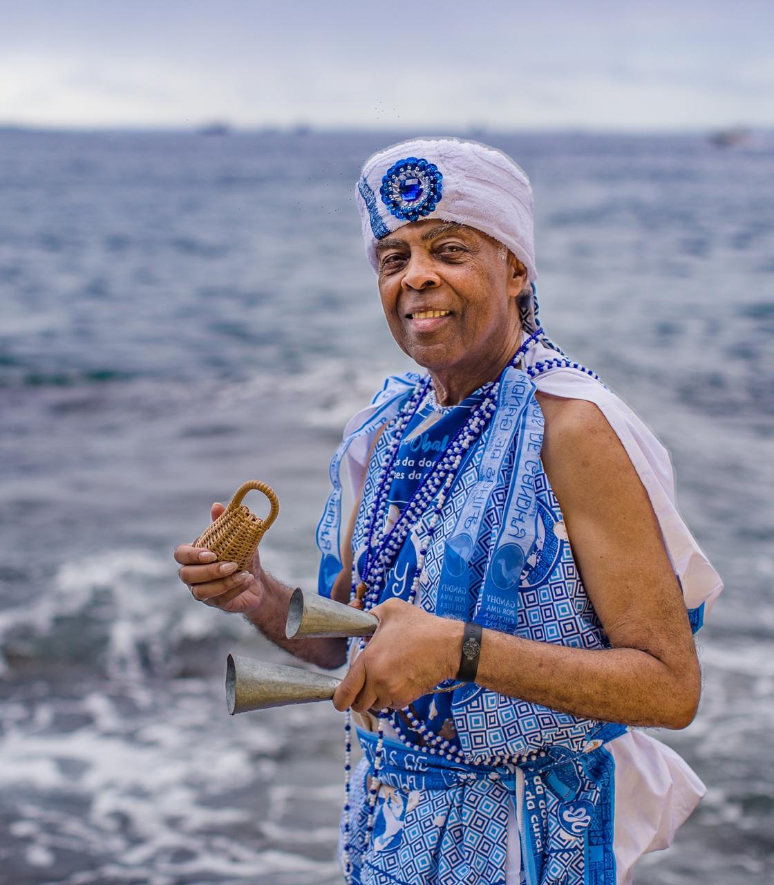 Durante o Carnaval 2020, Gilberto Gil é fotografado pelo premiado Ricardo Stuckert 