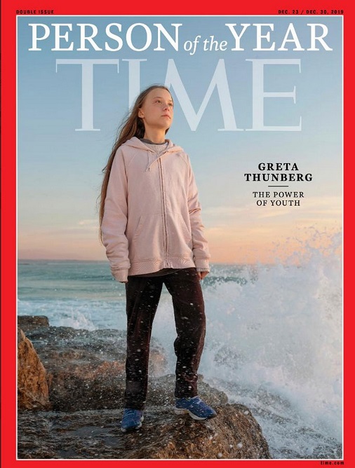 Greta Thunberg é eleita a Pessoa do Ano pela reviste Time