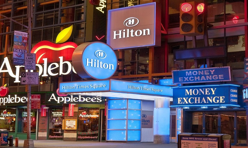 Hilton Times Square fecha por tempo indeterminado