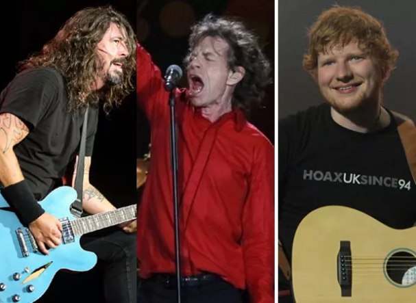 Nova coletânea do Rolling Stones traz participação de Ed Sheeran