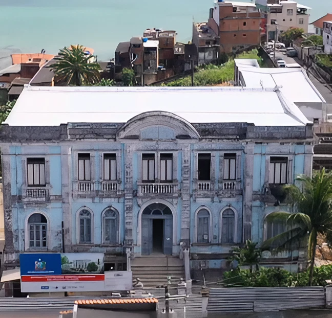 Após abandono, imóvel centenário que abrigava antigo Hospital Couto Maia passa por reforma em Salvador