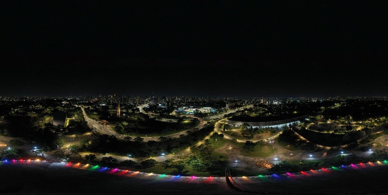 Parque Ibirapuera ganhará iluminação inédita em celebração ao Dia do Orgulho LGBTQIA+