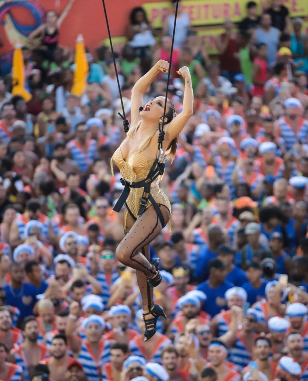 Claudia Leitte anuncia dois dias de “Bloco Largadinho” no Carnaval 2021