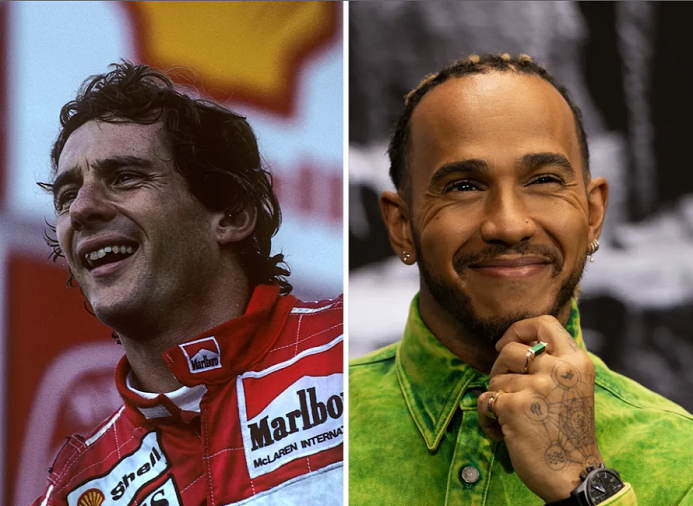 No aniversário de Ayrton Senna, Lewis Hamilton faz homenagem ao brasileiro: "minha inspiração sempre"