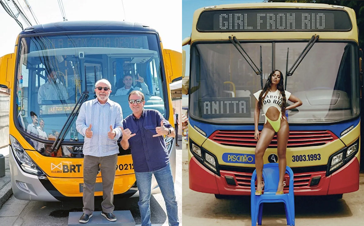 Lula reproduz foto icônica de Anitta: ‘BRT from Rio’