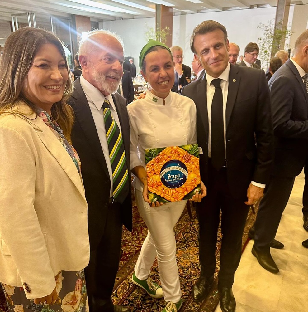 Chef Morena Leite é convidada pelo Itamaraty para assinar almoço de Macron com Lula: 'Uma honra'