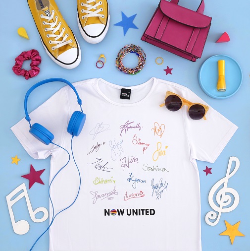 Banda Now United inspira nova coleção da Malwee Kids