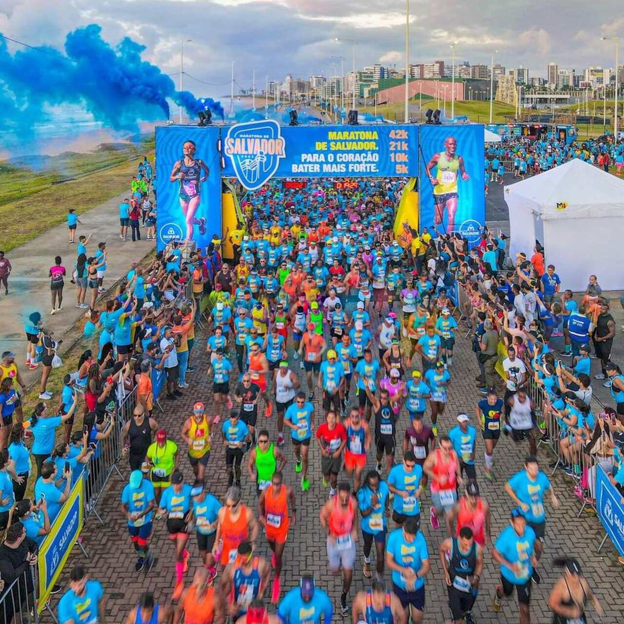 Maratona Salvador supera última edição com quase o dobro de participantes