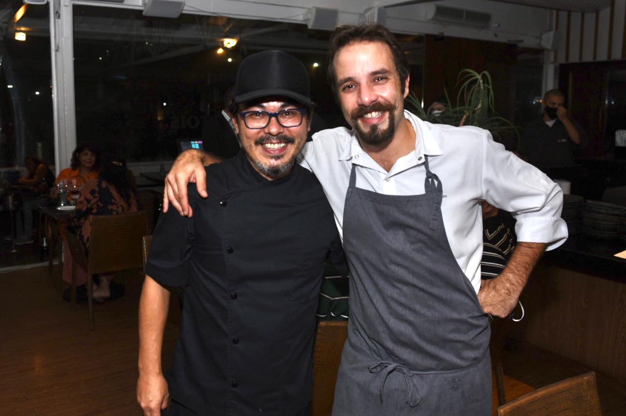 Restaurante Soho recebe Jantar 4 Mãos por Elia Schramm e Marcelo Fugita; veja fotos 