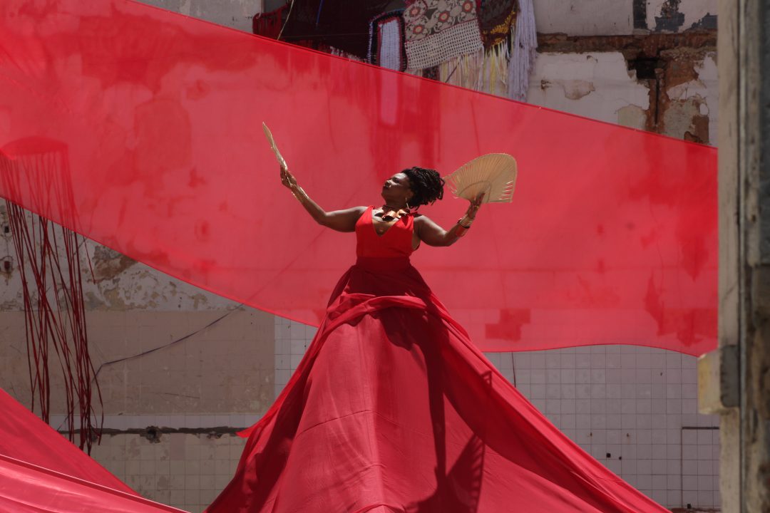 Margareth Menezes grava clipe da música “Terra Afefé” em Salvador 