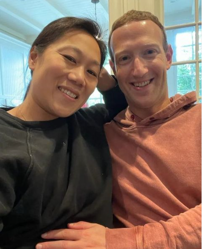 Priscilla Chan e Mark Zuckerberg estão à espera da terceira filha