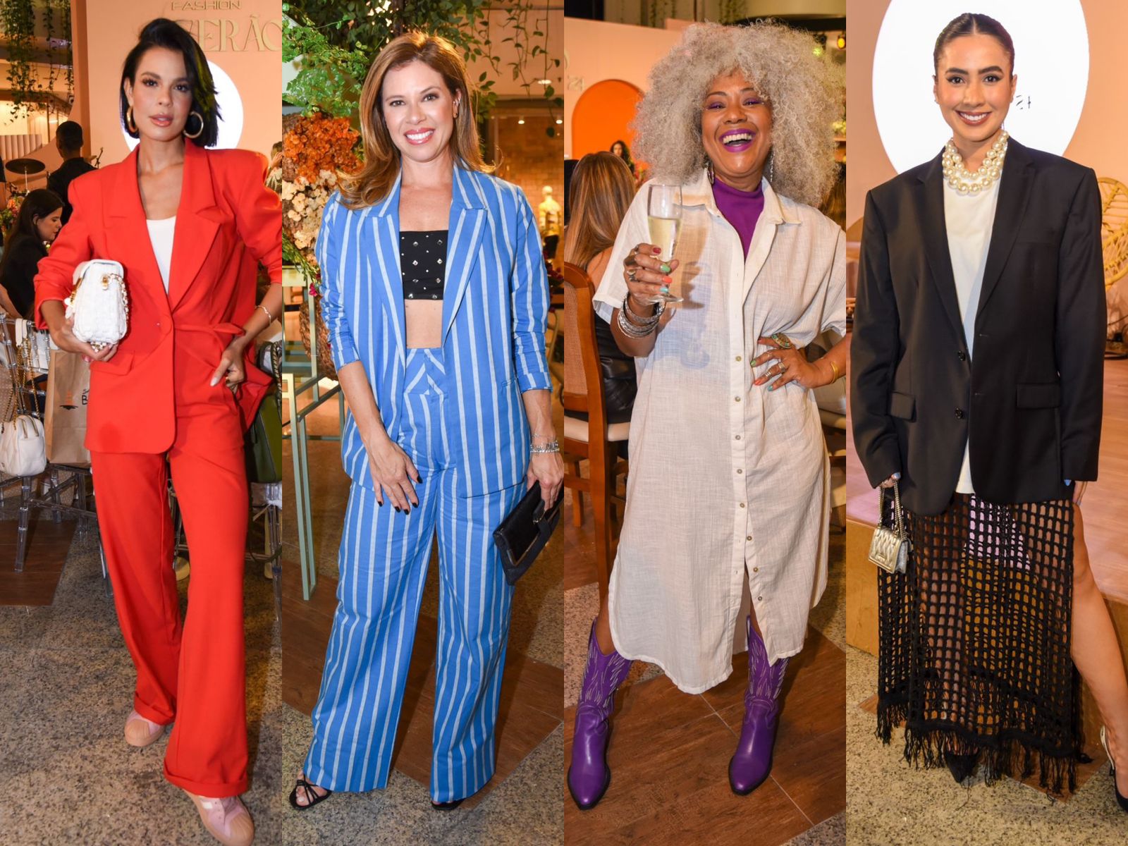 Giro de fotos: Confira os looks de quem circulou pelo lançamento do Barra Fashion 2024