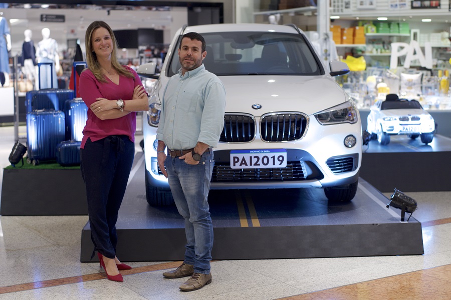 Campanha de Dia dos Pais do Shopping da Bahia premia com BMW e viagem a Alemanha