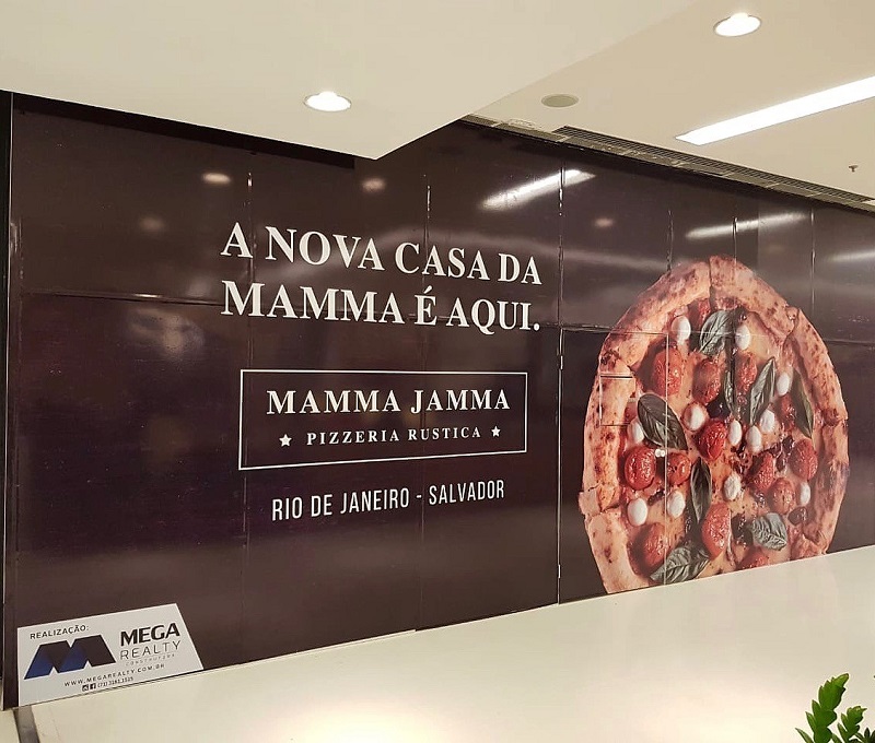 Nova pizzaria será inaugurada no Shopping Barra. Qual? Vem ver! 