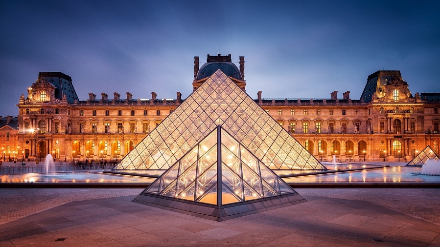 Visitação ao museu do Louvre cai 72% em 2020