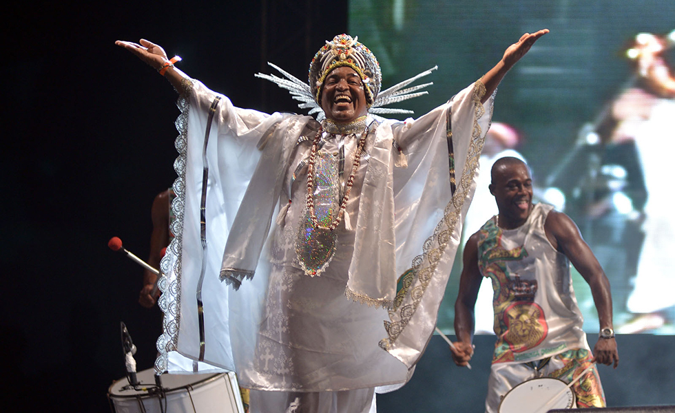 Bloco afro Muzenza realizou ensaio pré-carnavalesco no Pelourinho
