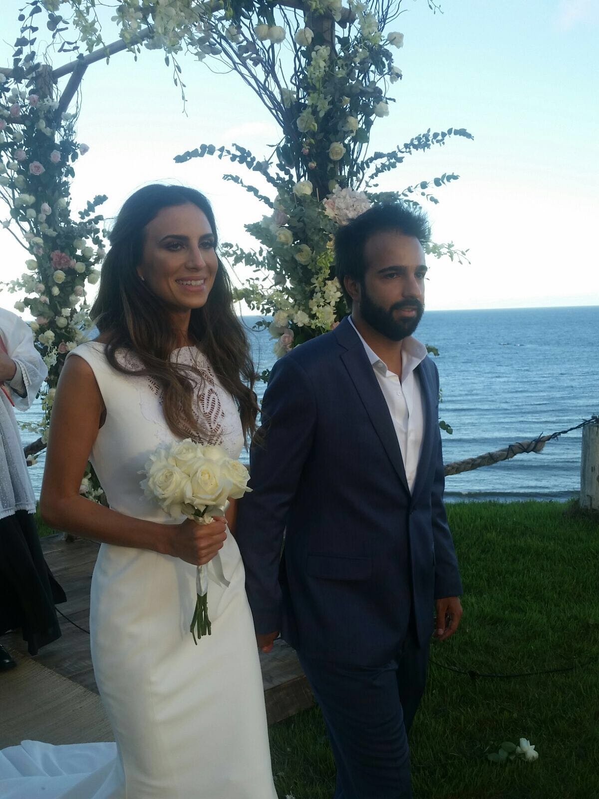 Bruno Dias e Natalia Fusco se casam em cerimônia intima