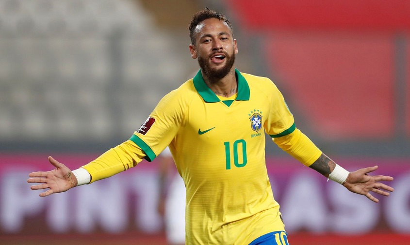 Neymar se torna o segundo maior artilheiro da seleção brasileira