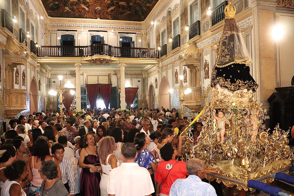 Festa de Nossa Senhora da Purificação começa neste domingo, em Santo Amaro