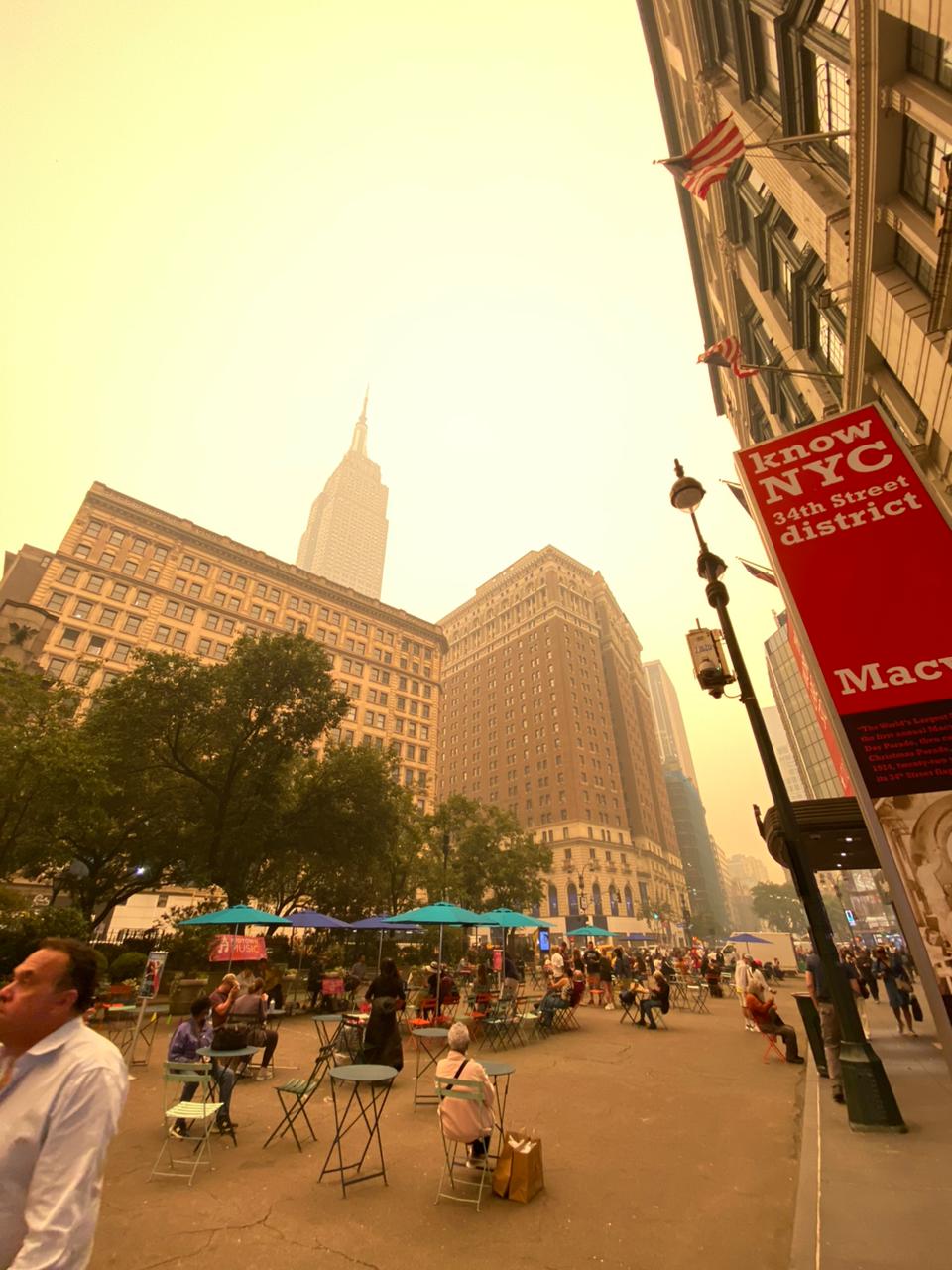 Incêndio no Canadá cobre Nova York de cinzas e deixa metrópole com pior qualidade do ar no mundo