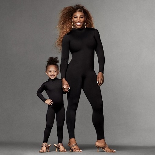 Serena Williams estrela campanha ao lado da pequena Alexis