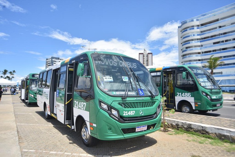 Salvador ganha 41 novos ônibus com ar-condicionado; Linha Lapa x Barra se torna 100% climatizada