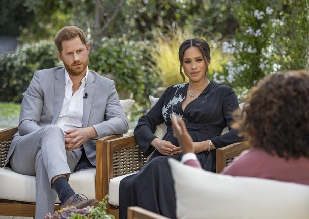  Canal GNT vai exibir a entrevista de Oprah com o Príncipe Harry e Meghan