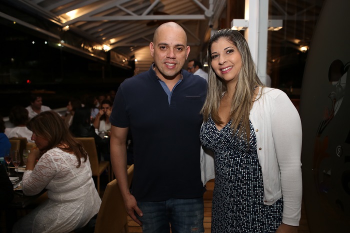 Fabricio Lemos e Lisiane Arouca participam de evento gastronômico em Foz do Iguaçu