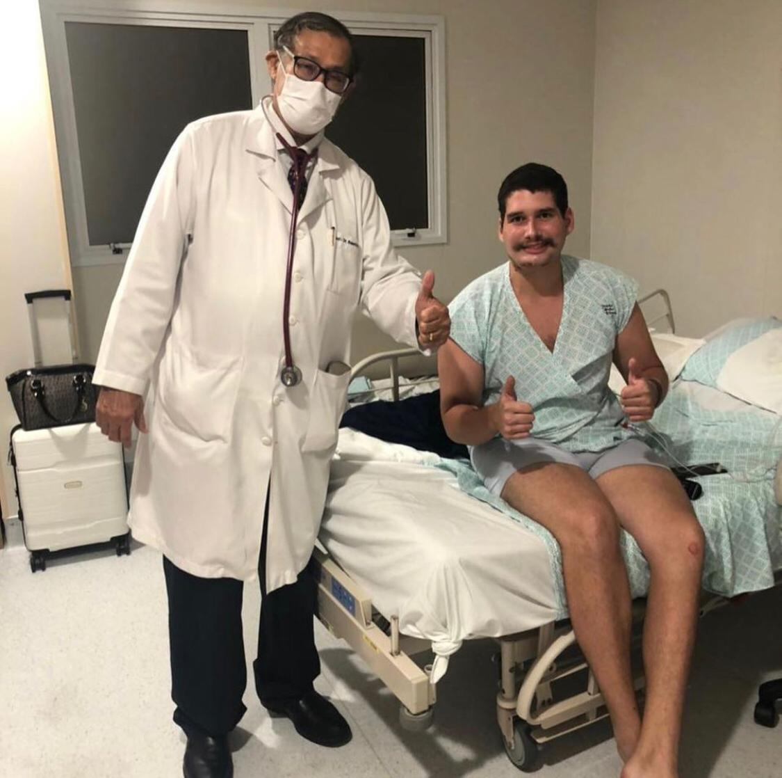 Paciente mais jovem de Roberto Badaró tem alta após vencer a Covid-19 