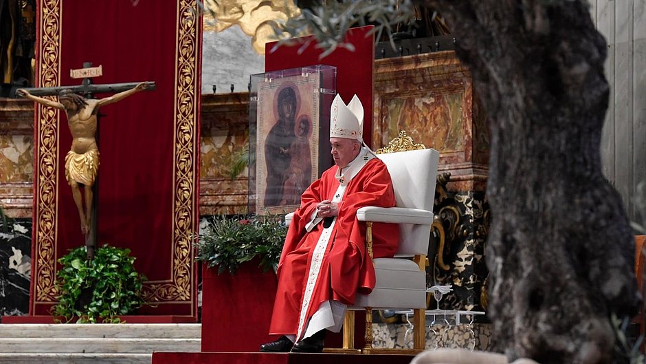 Papa Francisco inicia celebrações em torno da Semana Santa 