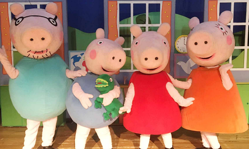 Espetáculo live show de Peppa Pig promete animar o público kids em Salvador