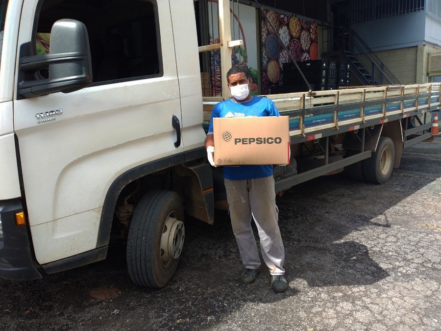 PepsiCo doa 94 mil unidades de produtos a comunidades baianas afetadas pela COVID-19