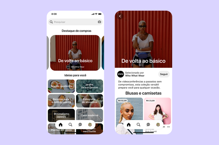 Pinterest expande recurso de compras para o Brasil