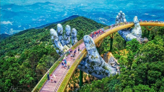 Ponte no Vietnã tem chamado atenção dos turistas