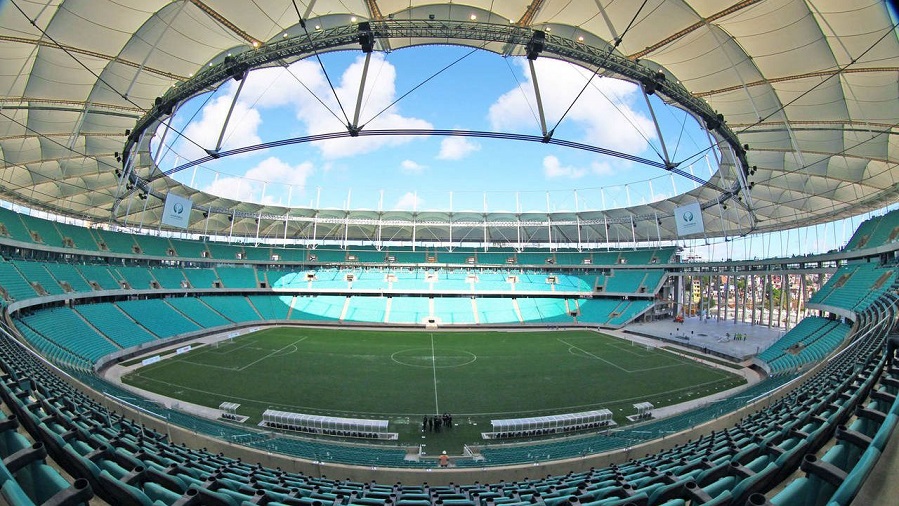 Estádios na Bahia poderão receber até 50% da capacidade total de público