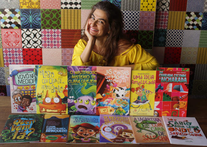 Renata Fernandes lança livro infantil neste domingo (5)