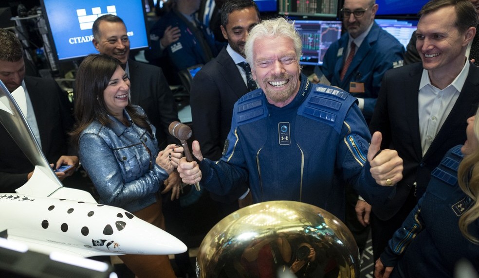 Saiba quanto o bilionário Richard Branson gastou para ir ao espaço 