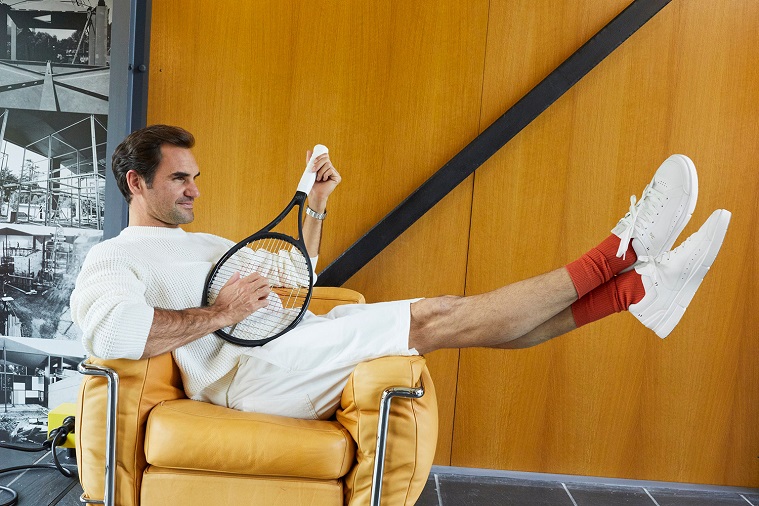 Roger Federer lança tênis em parceria com a marca suíça On. Aos detalhes!