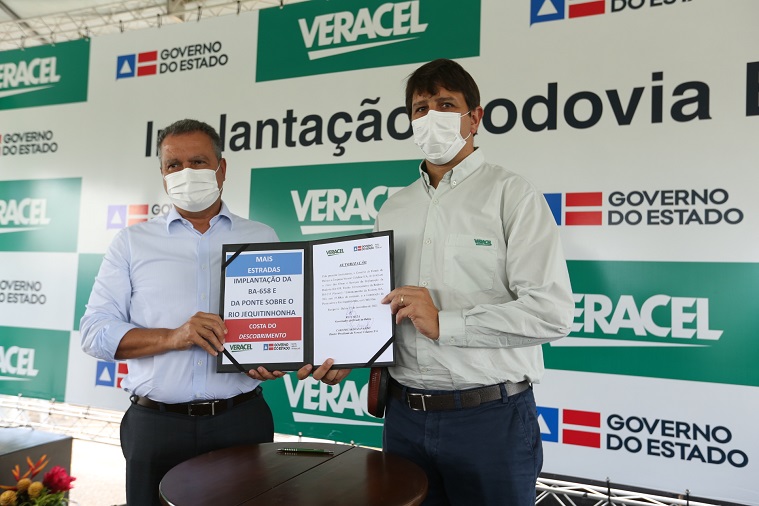 Governo da Bahia e Veracel Celulose anunciam construção de uma nova rodovia estadual