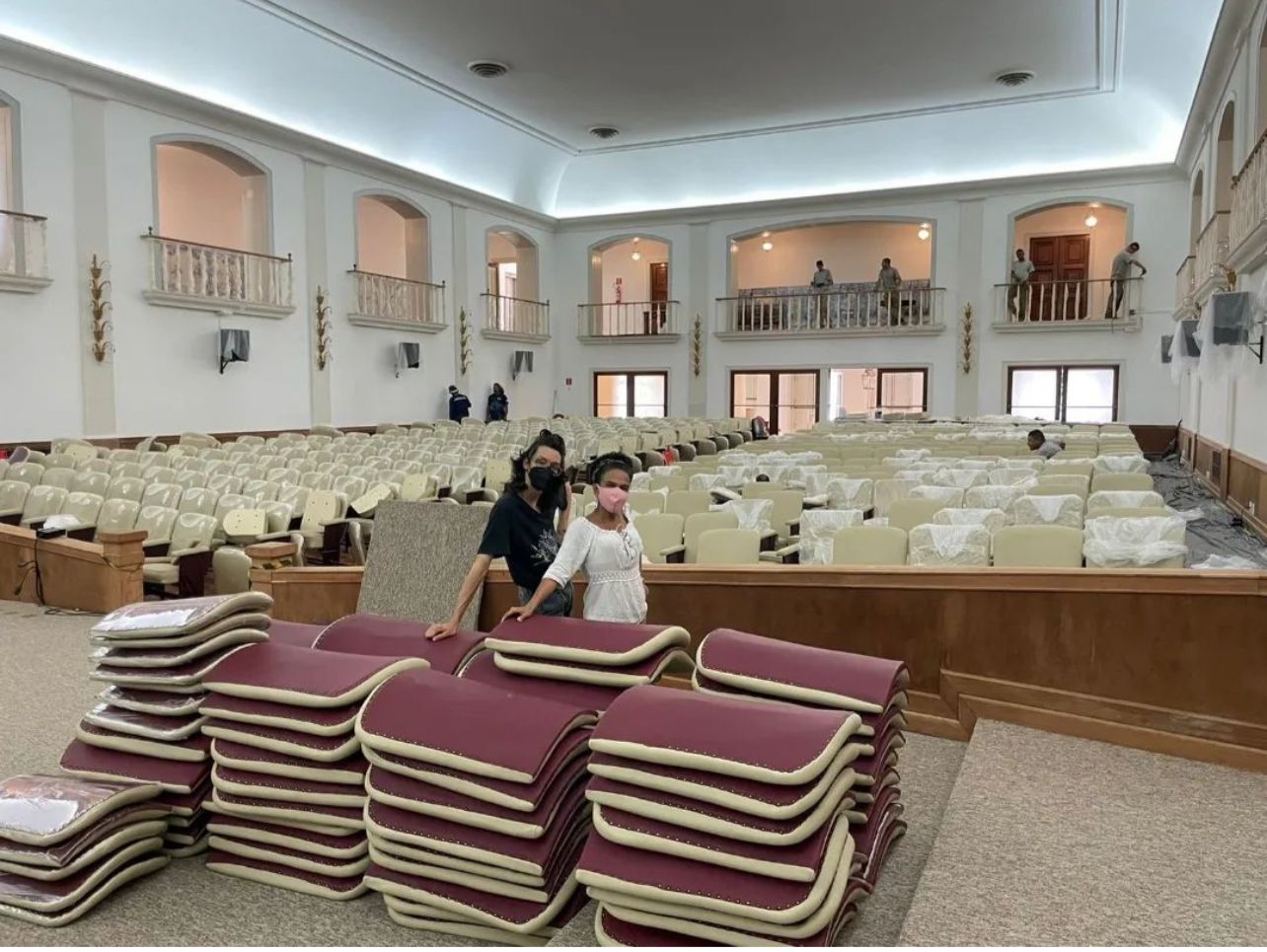 Salão Nobre da Reitoria da Ufba será entregue após restauro; veja fotos 