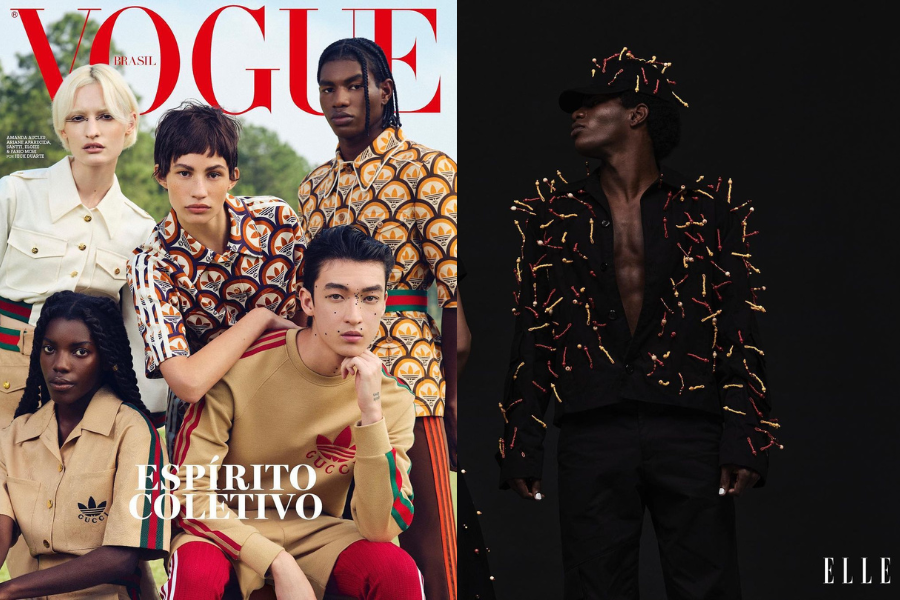Modelo baiano que fez rifa para ir a São Paulo estrela capa da revista Vogue