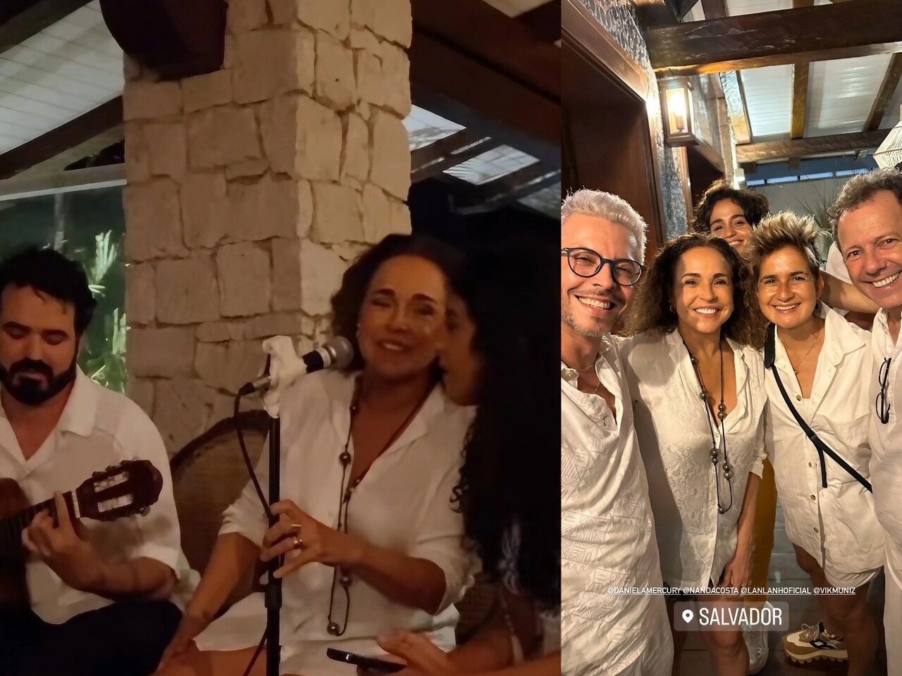 ​'Seresta da Rainha': Daniela Mercury recebe Lan Lanh, Nanda Costa, Marcia Castro e mais para sarau em Salvador 