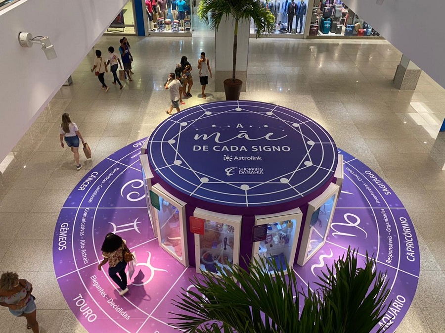  A mãe de cada signo: Shopping da Bahia cria exposição interativa para ajudar os filhos na escolha do presente