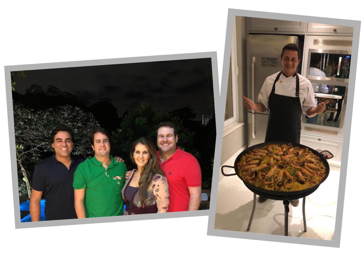  Sérgio Nunes inaugura residência no Horto Florestal com jantar para amigos 