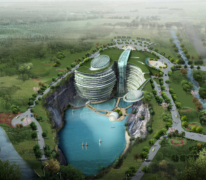 Um giro pelo Shanghai Wonderland, hotel de luxo que será inaugurado na China